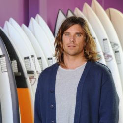 Surfboard shaper with a big future